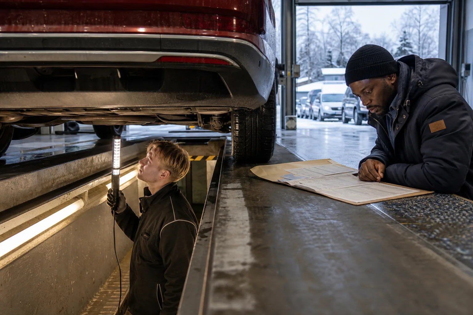 Begagnad bil från Finland inför import till Sverige